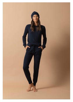 Perfect Cashmere Kaszmirowy sweter w kolorze granatowym ze sklepu Limango Polska w kategorii Swetry damskie - zdjęcie 187719690