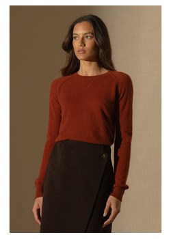 Perfect Cashmere Kaszmirowy sweter w kolorze ceglanym ze sklepu Limango Polska w kategorii Swetry damskie - zdjęcie 187719711