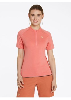 Ziener Koszulka kolarska &quot;Naralina&quot; w kolorze łososiowym ze sklepu Limango Polska w kategorii Bluzki damskie - zdjęcie 187720010