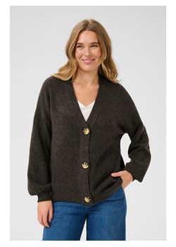 Kaffe Kardigan w kolorze ciemnobrązowym ze sklepu Limango Polska w kategorii Swetry damskie - zdjęcie 187720111