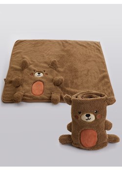 Denokids Koc &quot;Teddy Bear&quot; w kolorze brązowym ze sklepu Limango Polska w kategorii Tekstylia - zdjęcie 187721092