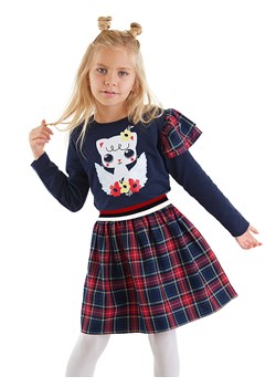 Denokids Sukienka &quot;Cat Wings&quot; w kolorze granatowym ze sklepu Limango Polska w kategorii Sukienki dziewczęce - zdjęcie 187721250