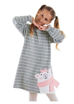 Denokids Sukienka &quot;Teddy Bear&quot; w kolorze szarym ze sklepu Limango Polska w kategorii Sukienki dziewczęce - zdjęcie 187721594