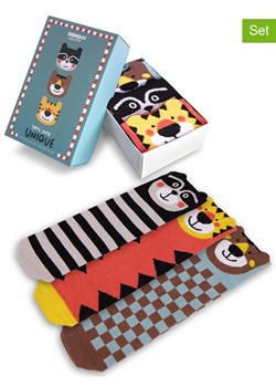 Denokids Skarpety (3 pary) ze wzorem ze sklepu Limango Polska w kategorii Skarpetki dziecięce - zdjęcie 187722230