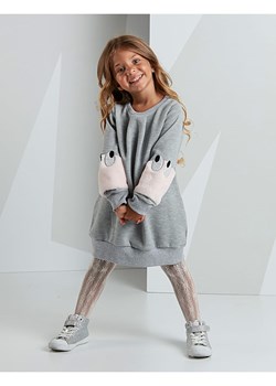 Denokids Sukienka &quot;Fluffy&quot; w kolorze szarym ze sklepu Limango Polska w kategorii Sukienki dziewczęce - zdjęcie 187722271