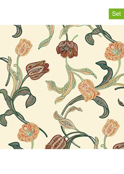 ppd Serwetki (40 szt.) &quot;Liberty A Venezia&quot; w kolorze kremowo-zielonym ze sklepu Limango Polska w kategorii Akcesoria kuchenne - zdjęcie 187723873