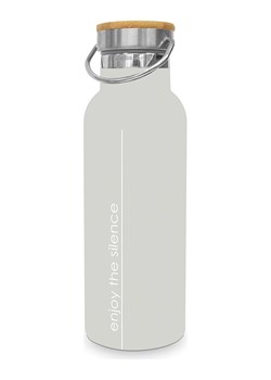 ppd Butelka termiczna &quot;Pure Silence&quot; w kolorze jasnoszarym - 500 ml ze sklepu Limango Polska w kategorii Kubki termiczne - zdjęcie 187723970