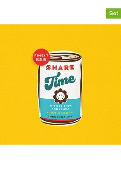 ppd Serwetki (40 szt.) &quot;Share Time&quot; w kolorze żółto-miętowym ze sklepu Limango Polska w kategorii Akcesoria kuchenne - zdjęcie 187724001