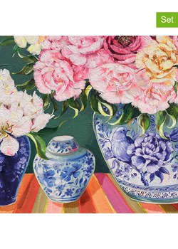 ppd Serwetki (40 szt.) &quot;Japonisme&quot; w kolorze fioletowo-niebieskim ze sklepu Limango Polska w kategorii Akcesoria kuchenne - zdjęcie 187724003