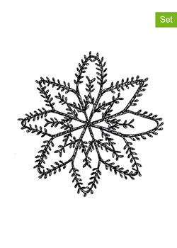 ppd Serwetki (40 szt.) &quot;Atelier Cristal&quot; w kolorze biało-czarnym ze sklepu Limango Polska w kategorii Akcesoria kuchenne - zdjęcie 187724010