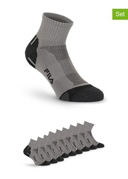Fila Skarpety (9 par) w kolorze szarym ze sklepu Limango Polska w kategorii Skarpetki męskie - zdjęcie 187725952