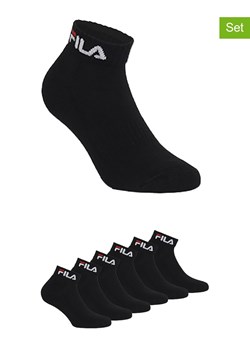 Fila Skarpety (6 par) w kolorze czarnym ze sklepu Limango Polska w kategorii Skarpetki męskie - zdjęcie 187725953