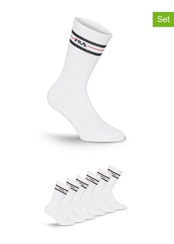 Fila Skarpety (6 par) w kolorze białym ze sklepu Limango Polska w kategorii Skarpetki męskie - zdjęcie 187726000