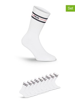 Fila Skarpety (9 par) w kolorze białym ze sklepu Limango Polska w kategorii Skarpetki męskie - zdjęcie 187726013