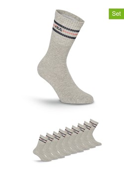 Fila Skarpety (9 par) w kolorze szarym ze sklepu Limango Polska w kategorii Skarpetki męskie - zdjęcie 187726021