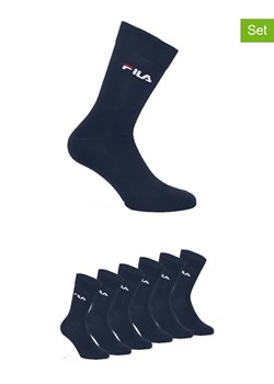 Fila Skarpety (6 par) w kolorze granatowym ze sklepu Limango Polska w kategorii Skarpetki męskie - zdjęcie 187726130