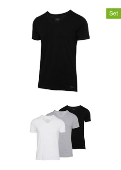 Fila Koszulki (3 szt.) w kolorze czarnym, szarym i białym ze sklepu Limango Polska w kategorii T-shirty męskie - zdjęcie 187726360