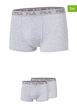 Fila Bokserki (2 pary) w kolorze szarym ze sklepu Limango Polska w kategorii Majtki męskie - zdjęcie 187726534