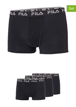 Fila Bokserki (3 pary) w kolorze czarnym ze sklepu Limango Polska w kategorii Majtki męskie - zdjęcie 187726543
