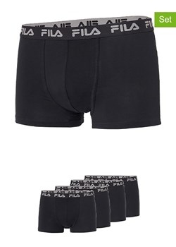 Fila Bokserki (4 pary) w kolorze czarnym ze sklepu Limango Polska w kategorii Majtki męskie - zdjęcie 187726551
