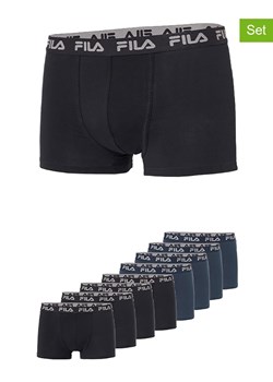 Fila Bokserki (8 par) w kolorze czarnym i granatowym ze sklepu Limango Polska w kategorii Majtki męskie - zdjęcie 187726563