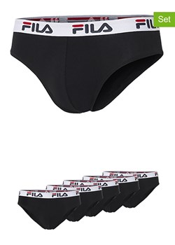 Fila Slipy (5 par) w kolorze czarnym ze sklepu Limango Polska w kategorii Majtki męskie - zdjęcie 187726604