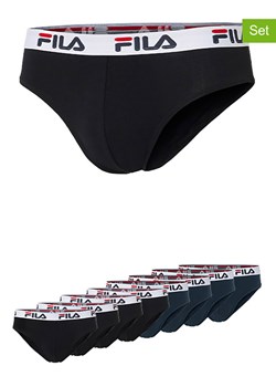 Fila Slipy (8 par) w kolorze granatowym i czarnym ze sklepu Limango Polska w kategorii Majtki męskie - zdjęcie 187726613