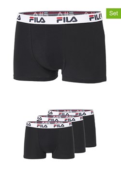 Fila Bokserki (3 pary) w kolorze czarnym ze sklepu Limango Polska w kategorii Majtki męskie - zdjęcie 187726641