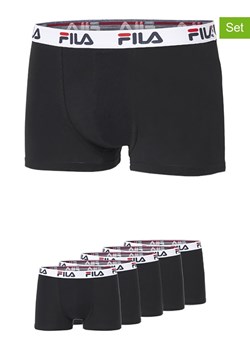 Fila Bokserki (5 par) w kolorze czarnym ze sklepu Limango Polska w kategorii Majtki męskie - zdjęcie 187726660