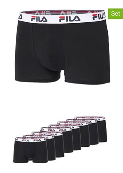 Fila Bokserki (8 par) w kolorze czarnym ze sklepu Limango Polska w kategorii Majtki męskie - zdjęcie 187726681