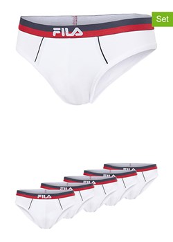 Fila Slipy (5 par) w kolorze białym ze sklepu Limango Polska w kategorii Majtki męskie - zdjęcie 187726704