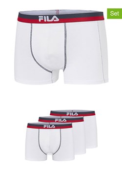 Fila Bokserki (3 pary) w kolorze białym ze sklepu Limango Polska w kategorii Majtki męskie - zdjęcie 187726712