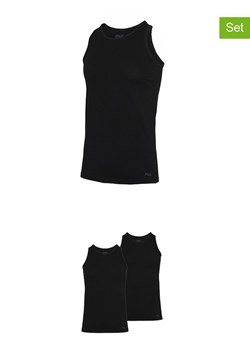 Fila Podkoszulki (2 szt.) w kolorze czarnym ze sklepu Limango Polska w kategorii Podkoszulki męskie - zdjęcie 187726721