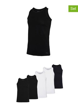 Fila Podkoszulki (5 szt.) w kolorze czarnym, białym i granatowym ze sklepu Limango Polska w kategorii Podkoszulki męskie - zdjęcie 187726773