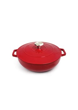 Brandt Garnek w kolorze czerwonym do duszenia - Ø 25 cm ze sklepu Limango Polska w kategorii Garnki - zdjęcie 187726822