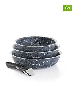Brandt 4-częściowy zestaw w kolorze szarym ze sklepu Limango Polska w kategorii Garnki - zdjęcie 187726960