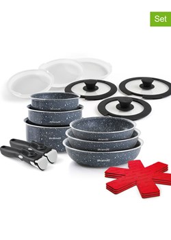 Brandt 17-częściowy zestaw w kolorze szarym ze sklepu Limango Polska w kategorii Garnki - zdjęcie 187727044