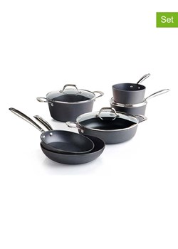 Brandt 9-częściowy zestaw w kolorze czarnym ze sklepu Limango Polska w kategorii Garnki - zdjęcie 187727193