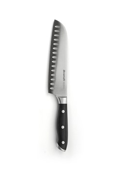 Brandt Nóż santoku w kolorze czarnym - dł. 18 cm ze sklepu Limango Polska w kategorii Noże kuchenne - zdjęcie 187727321