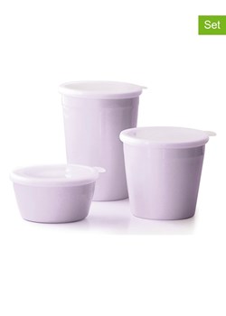 Brandt Pojemniki (3 szt.) w kolorze fioletowym ze sklepu Limango Polska w kategorii Pojemniki kuchenne - zdjęcie 187727480