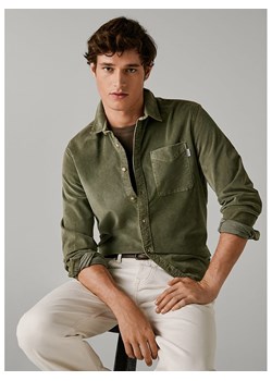 Pepe Jeans Koszula sztruksowa "Clayton" w kolorze khaki ze sklepu Limango Polska w kategorii Koszule męskie - zdjęcie 187727651