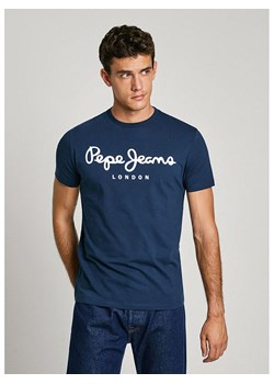 Pepe Jeans Koszulka w kolorze niebieskim ze sklepu Limango Polska w kategorii T-shirty męskie - zdjęcie 187727673