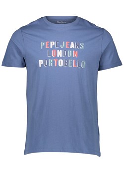 Pepe Jeans Koszulka w kolorze niebieskim ze sklepu Limango Polska w kategorii T-shirty męskie - zdjęcie 187727961