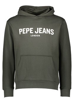 Pepe Jeans Bluza w kolorze ciemnozielonym ze sklepu Limango Polska w kategorii Bluzy męskie - zdjęcie 187728124