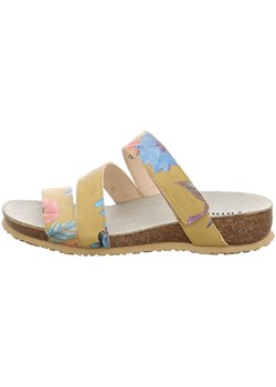 Think! Skórzane klapki w kolorze beżowym ze sklepu Limango Polska w kategorii Klapki damskie - zdjęcie 187728841