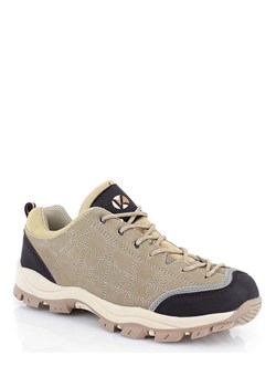 Kimberfeel Skórzane buty trekkingowe &quot;Griou&quot; w kolorze beżowym ze sklepu Limango Polska w kategorii Buty trekkingowe dziecięce - zdjęcie 187729212