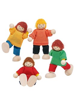 Goki Lalki (4 szt.) w różnych kolorach - 3+ ze sklepu Limango Polska w kategorii Zabawki - zdjęcie 187730232