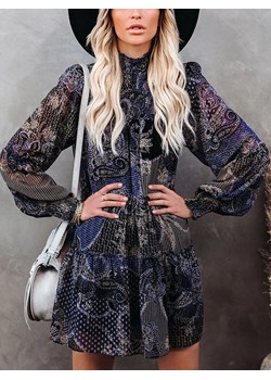 LA Angels Sukienka w kolorze czarno-niebieskim ze sklepu Limango Polska w kategorii Sukienki - zdjęcie 187731971