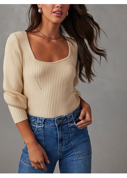 LA Angels Sweter w kolorze beżowym ze sklepu Limango Polska w kategorii Swetry damskie - zdjęcie 187733094