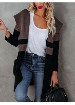 LA Angels Kardigan w kolorze czarno-brązowym ze sklepu Limango Polska w kategorii Swetry damskie - zdjęcie 187733581